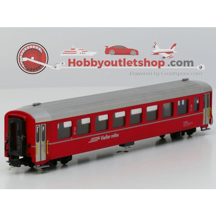 Schaal 0m Roco Alpin Line 50522 Rhatische Bahn Personenwagen #1021