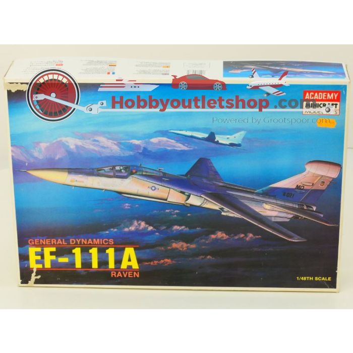 Schaal 1:48 Academy 1676 EF-111A Raven #207