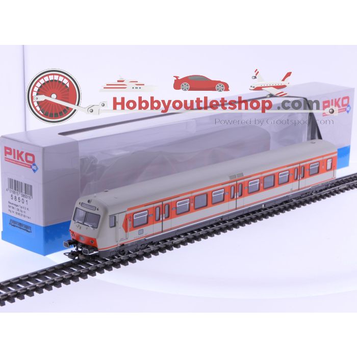 Schaal H0 Piko 58501 stuurstandrijtuig S-Bahn 2e kl. van de DB #6547