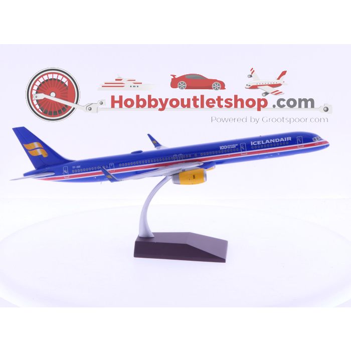 Schaal 1:200 Gemini Jets G2ICE786 1 Icelandair 757-300W 100 Years Reg.Nr. TF-ISX #6485