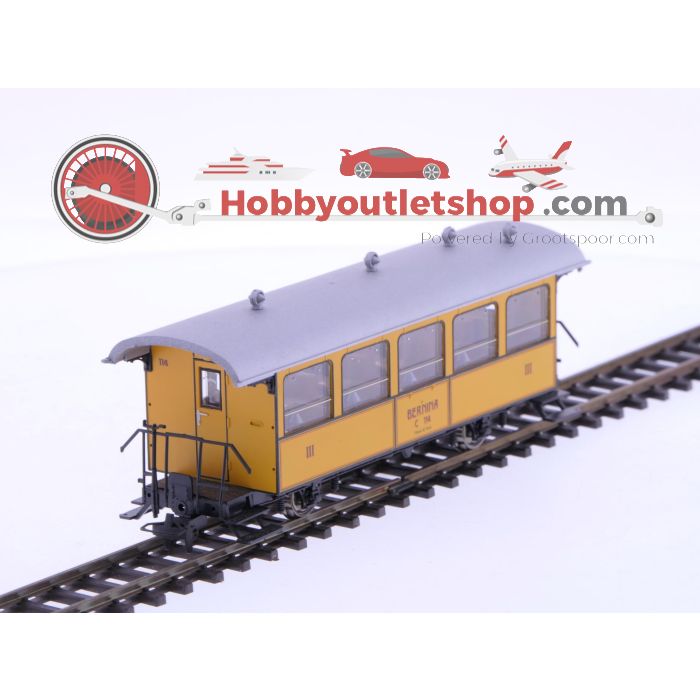 Schaal H0m Bemo 3238-164 personenrijtuig C 114 