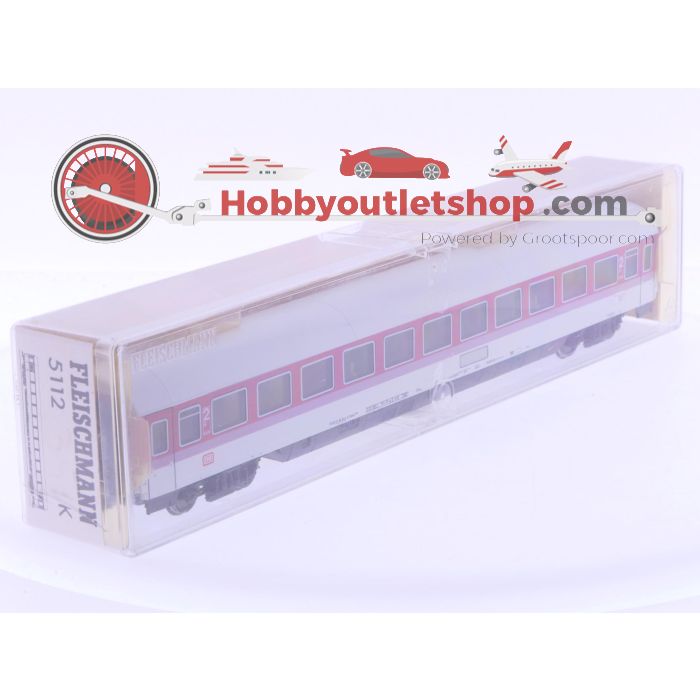 Schaal H0 Fleischmann 5112 personenrijtuig 2e kl. van de DB #6562