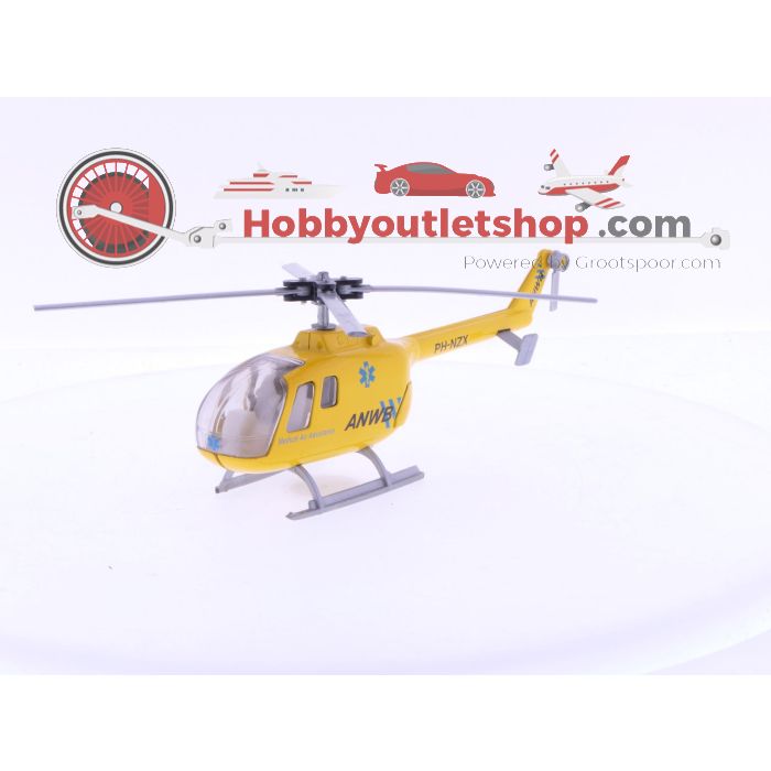 Schaal 1:55 Siku Super Series 3719 , ANWB dieplader met helicopter & V288 + V343 Hanomag Henschel ANWB Verlichtingsactie #7003 - sku: 20241029043023 - Gebruikt - Goede staat - Afbeelding 7