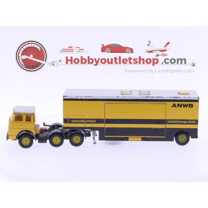 Schaal 1:55 Siku Super Series 3719 , ANWB dieplader met helicopter & V288 + V343 Hanomag Henschel ANWB Verlichtingsactie #7003 - sku: 20241029043023 - Gebruikt - Goede staat - Afbeelding 11