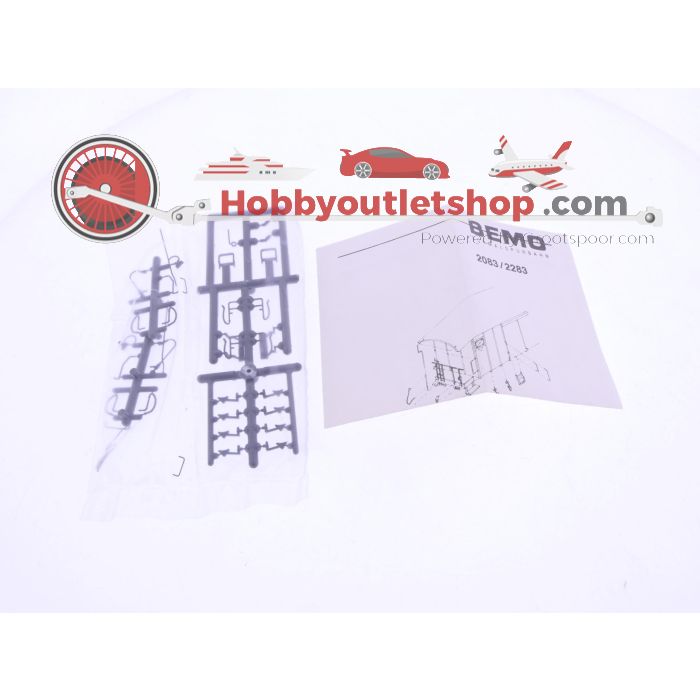 Schaal H0m Bemo 2283 120 gesloten goederenwagon Gbk-v 5610 