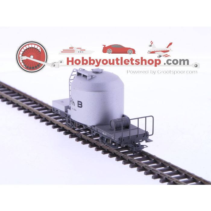 Schaal H0m Bemo 2252-104 silowagon Uce 8004 van de RhB #P236
