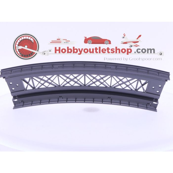 Schaal H0 Märklin 7269 gebogen oprit 437.4 r voor M-rails #6577