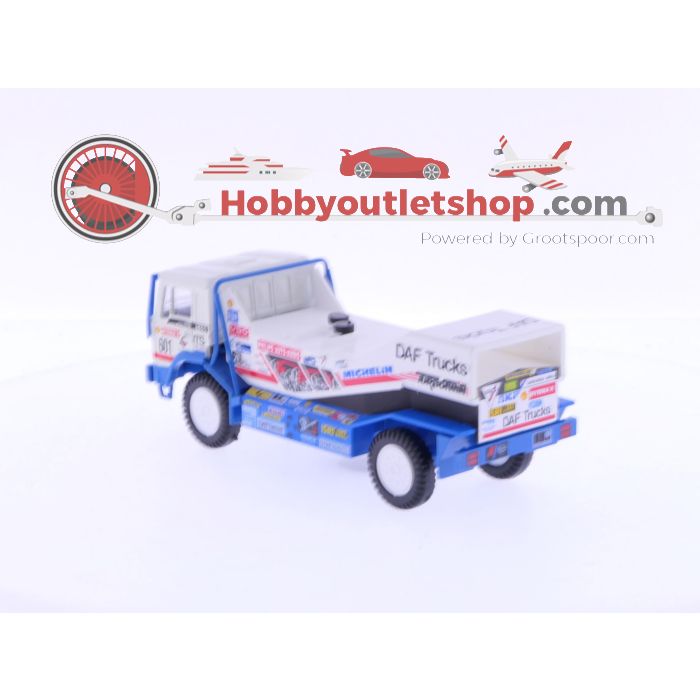 Schaal 1:50 Portegies truck models DAF Turbotwin II Parijs-Dakar 1986 Jan de Rooy #7007