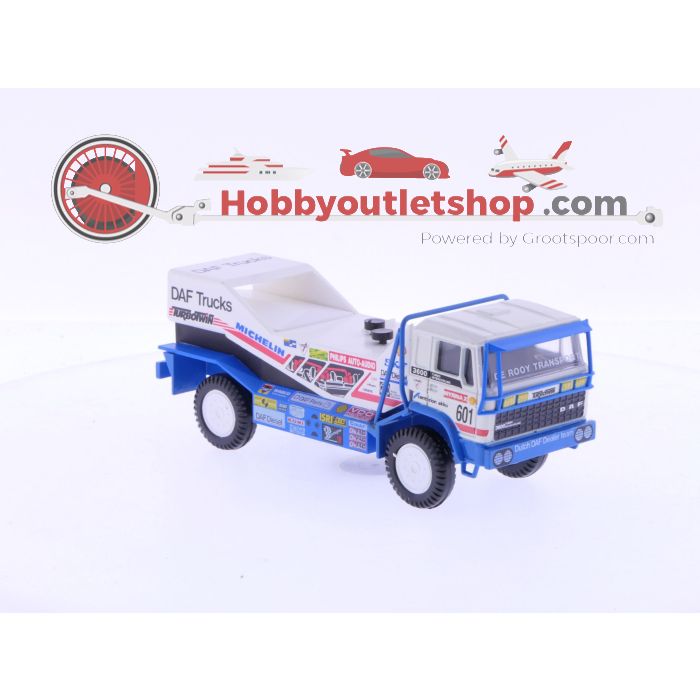 Schaal 1:50 Portegies truck models DAF Turbotwin II Parijs-Dakar 1986 Jan de Rooy #7007