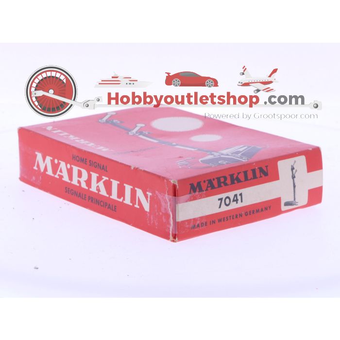 Schaal H0 Märklin 7041 hoofdsein met dubbele spoel en grondplaat in rode of blauwe verpakking #6596 - sku: 20241107032243 - Used - Good condition - Photo 7