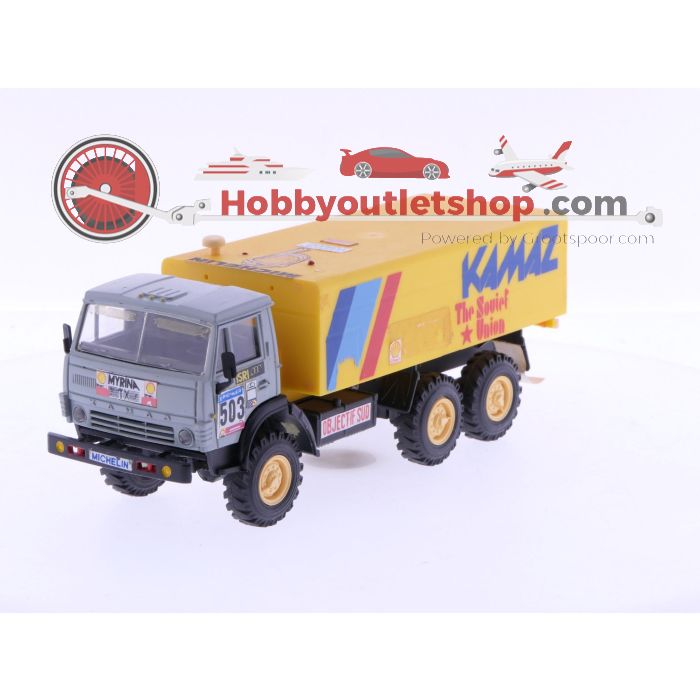 Schaal 1:43 Arek Elekon KAMAZ 4310 Rally Objectif Sud #7026