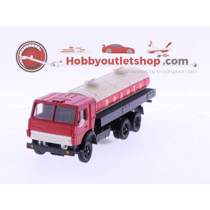 Schaal 1:43 Elecon Arek 53213 Kamaz Milk tanker #7029