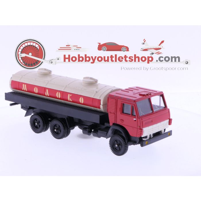 Schaal 1:43 Elecon Arek 53213 Kamaz Milk tanker #7029