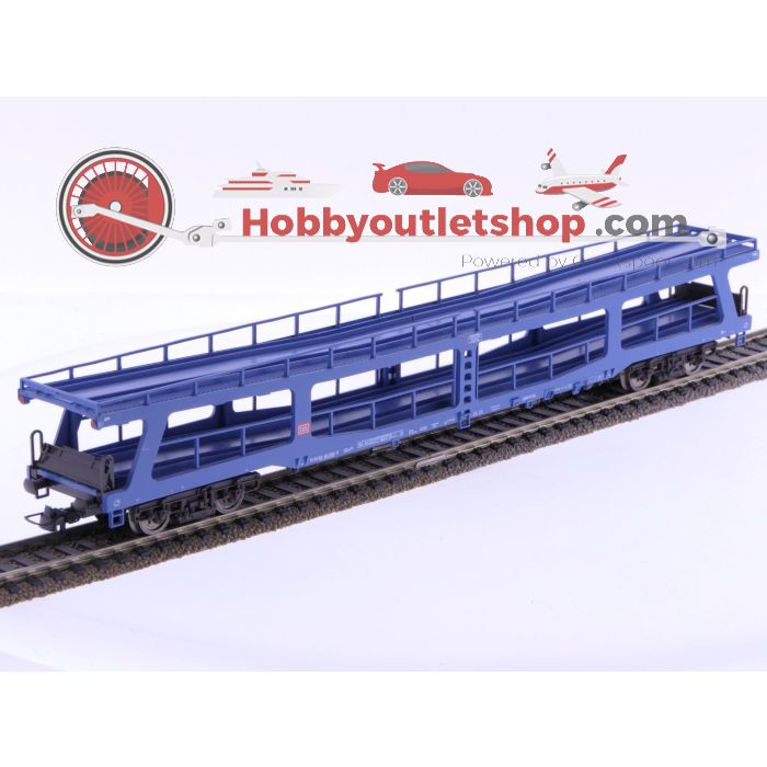Schaal H0 Fleischmann 5290 autotransportwagen type DDm 915 van de DB #6608
