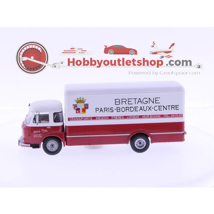 Schaal 1:43  Ixo/Altaya models  Saviem JM 240 "Transports Meledo" 1964 #7033 - sku: 20241114115419 - Gebruikt - Zo goed als nieuw - Afbeelding 2