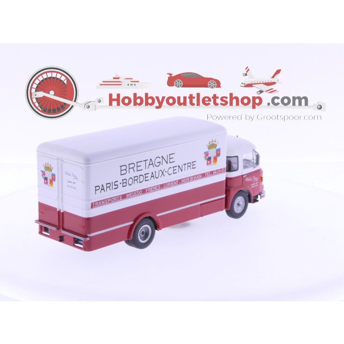 Schaal 1:43  Ixo/Altaya models  Saviem JM 240 "Transports Meledo" 1964 #7033 - sku: 20241114115419 - Gebruikt - Zo goed als nieuw - Afbeelding 4
