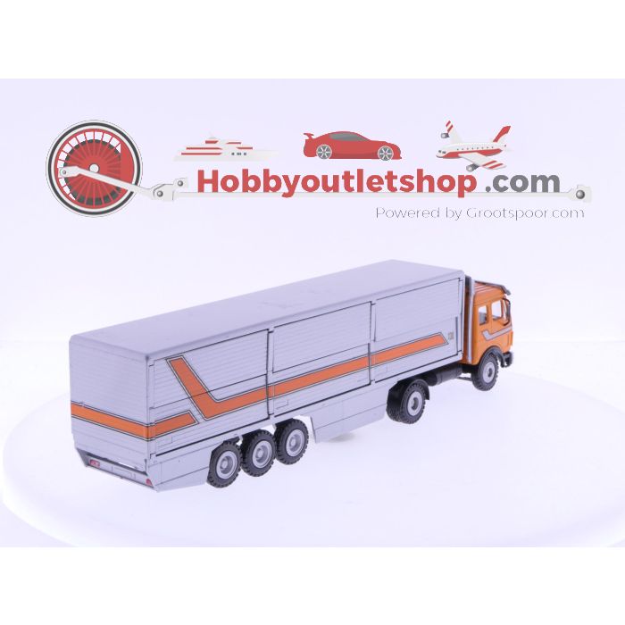 Schaal 1:50 Conrad Model 3029 Mercedes Benz truck and trailer #7039