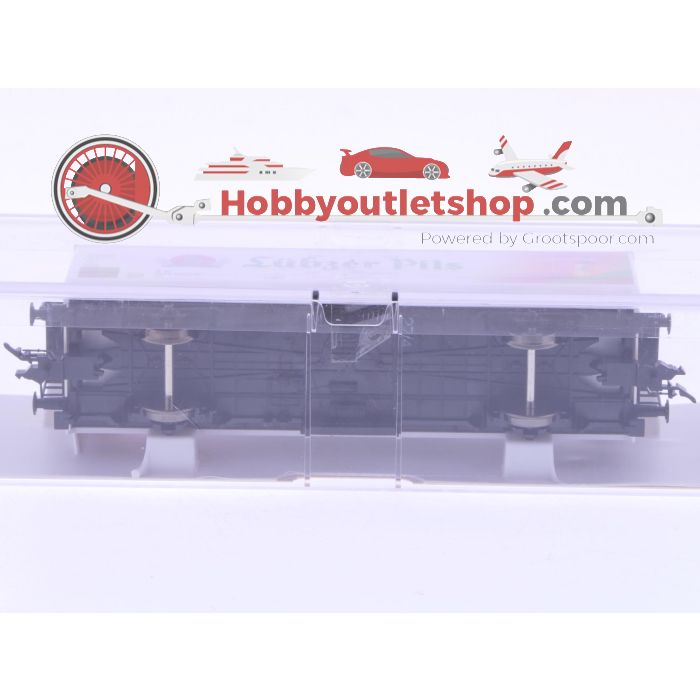 Schaal H0 Fleischmann 84 5320 K gesloten goederenwagen "Lübger Pils" van de DB #6614 - sku: 20241114050038 - Gebruikt - Zo goed als nieuw - Afbeelding 7