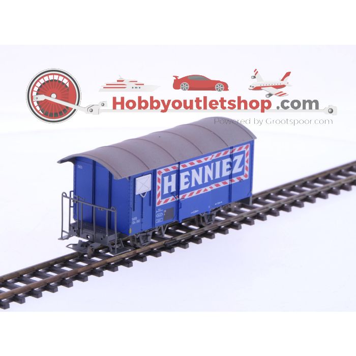 Schaal H0m Bemo/Friho 217A gesloten goederenwagon type Gk 560 