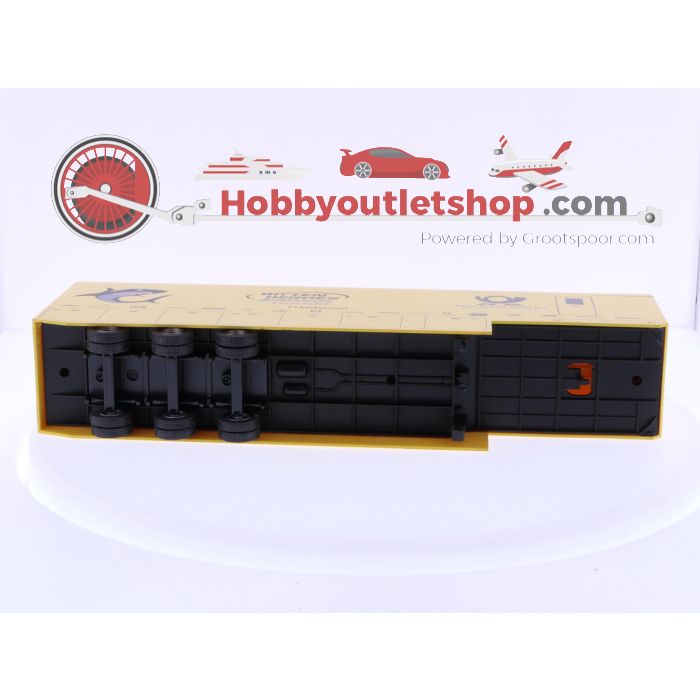 Schaal 1:43 Eligor Formula 1 Mercedes-Benz Actros F1 Transporter truck - Jordan Honda Bitten Heroes #7042