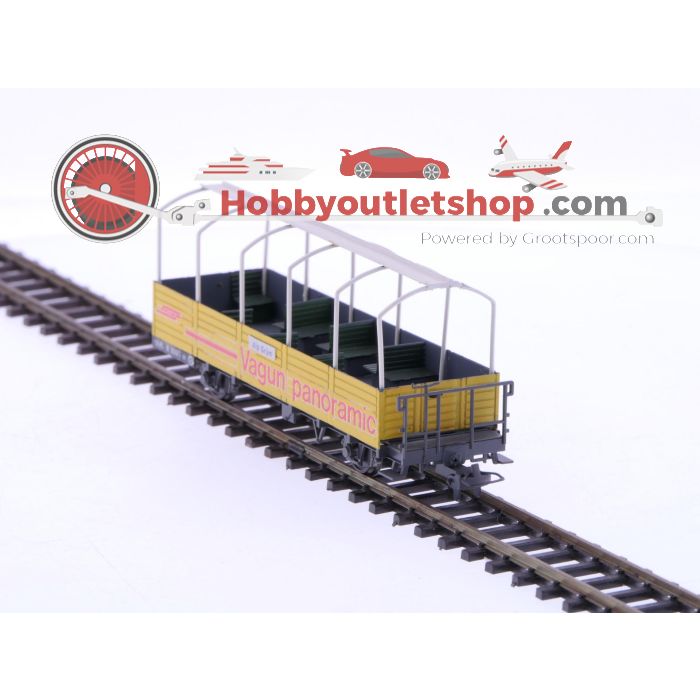 Schaal H0m Bemo 20001 observatiewagen B 2093 van de RhB #P249