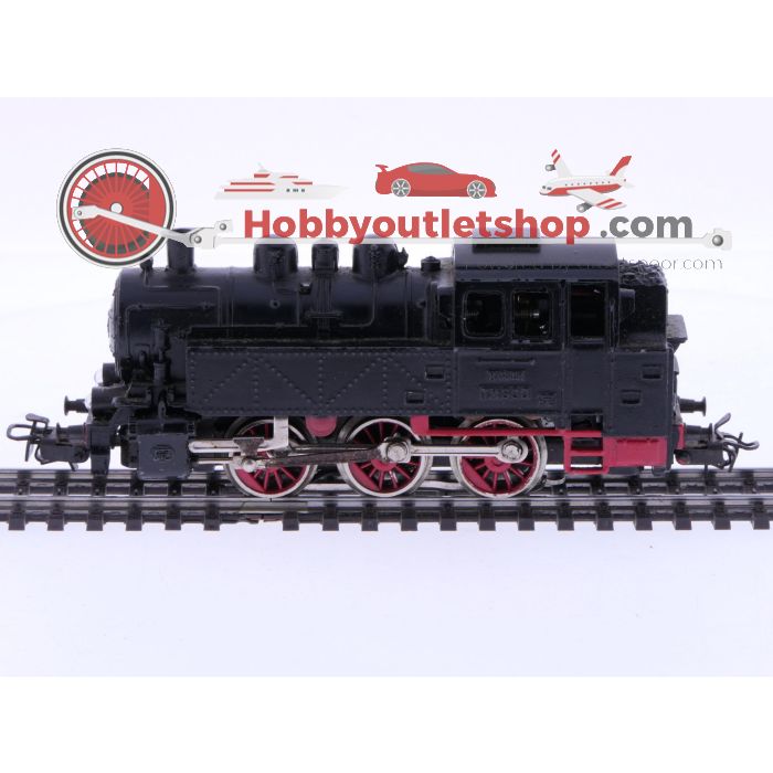 Schaal H0 Märklin 3004 stoomlocomotief met vaste tender BR 80 van de DB #6619