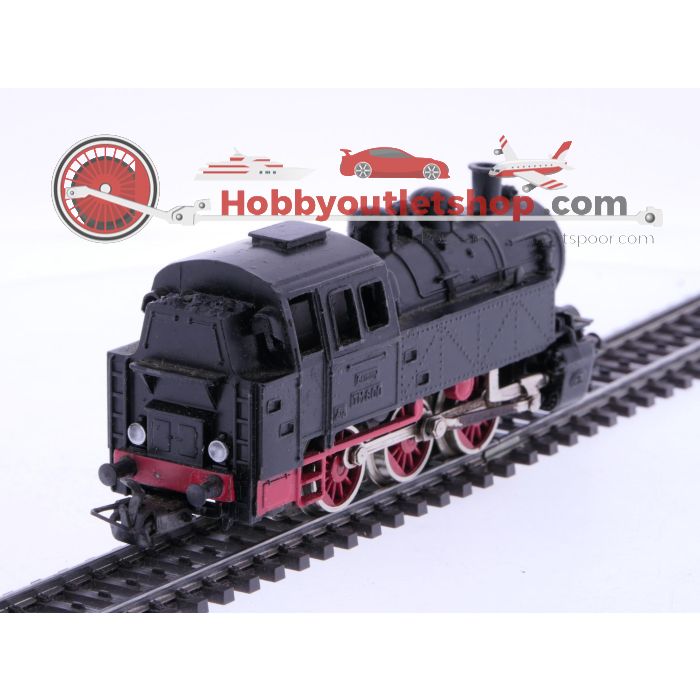 Schaal H0 Märklin 3004 stoomlocomotief met vaste tender BR 80 van de DB #6619