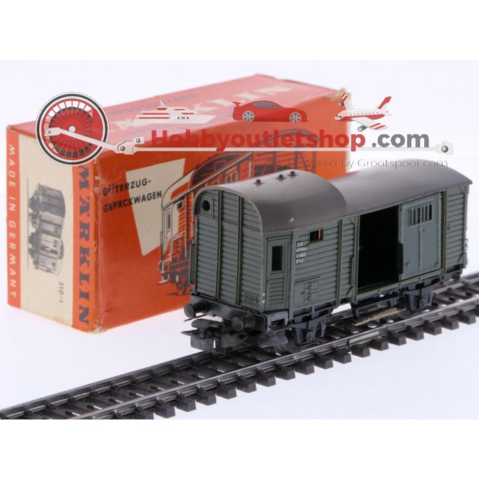 Schaal H0 Märklin 310/1 (4600) bagagerijtuig type Pwg van de DB #6628