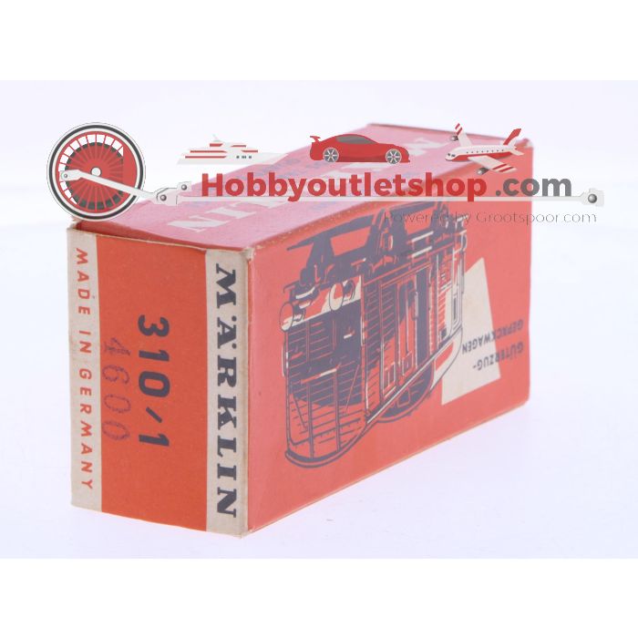 Schaal H0 Märklin 310/1 (4600) bagagerijtuig type Pwg van de DB #6628