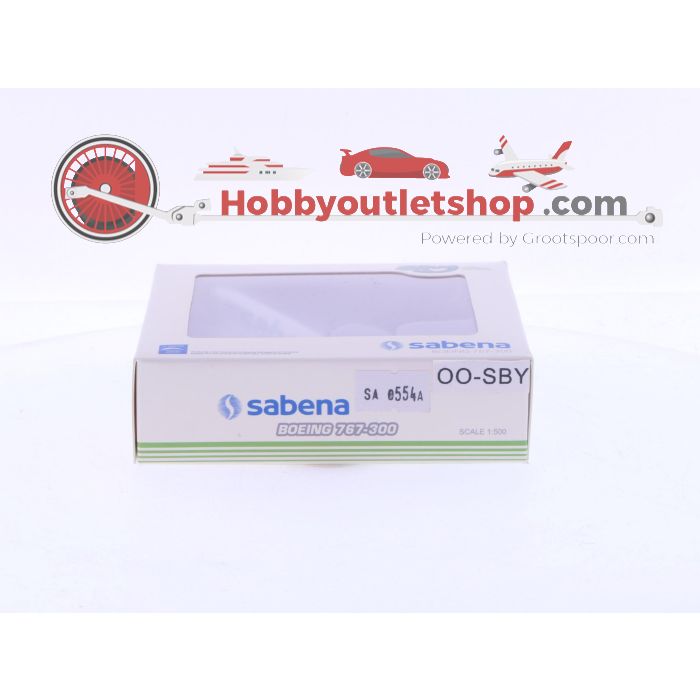 Schaal 1:500 Sky 500 0554SA Sobelair Boeing 767-300 Reg.Nr. OO-SBY #7082