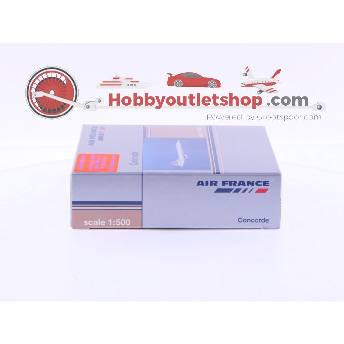 Schaal 1:500 Herpa 507028 Air France Concorde Reg.Nr. F-BVFB #7092 - sku: 20241122033220 - Gebraucht - Neuer Zustand - Bild 4