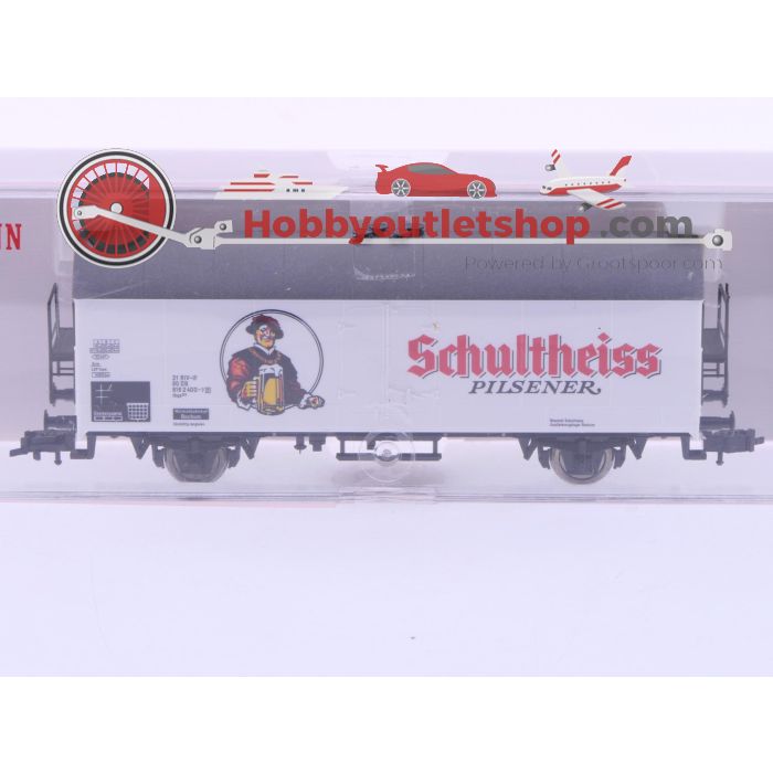 Schaal H0 Fleischmann 5322, 5327K en 5329K set van 3 gesloten goederenwagens van de DB #6641