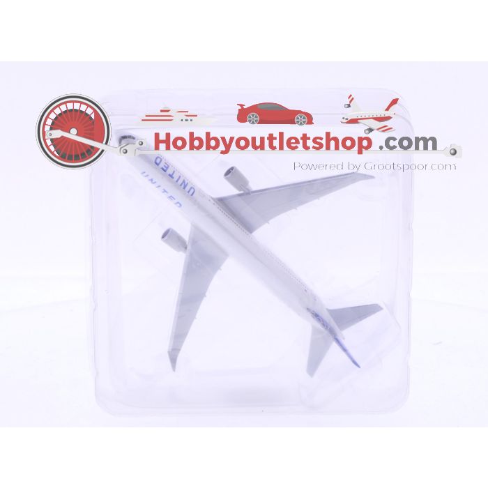 Schaal 1:500 Herpa 520812 United Airlines Boeing 767-400 Reg. N69059 #7108