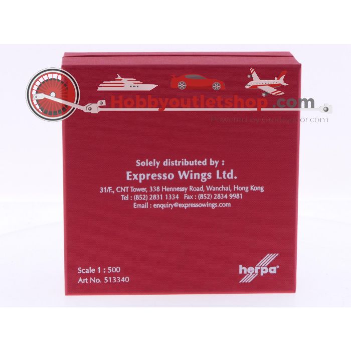 Schaal 1:500 Herpa 513340 Australia Asia (Qantas Airways) Boeing 747SP Reg. VH-EAA #7110 - sku: 20241213115615 - Gebruikt - Nieuwstaat - Afbeelding 3