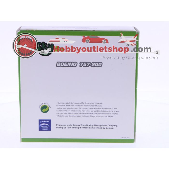 Schaal 1:500 Sky 500 Boeing 757-200 "Special Freighter" Reg. N505EA #7115 - sku: 20250109102111 - Gebruikt - Zo goed als nieuw - Afbeelding 3