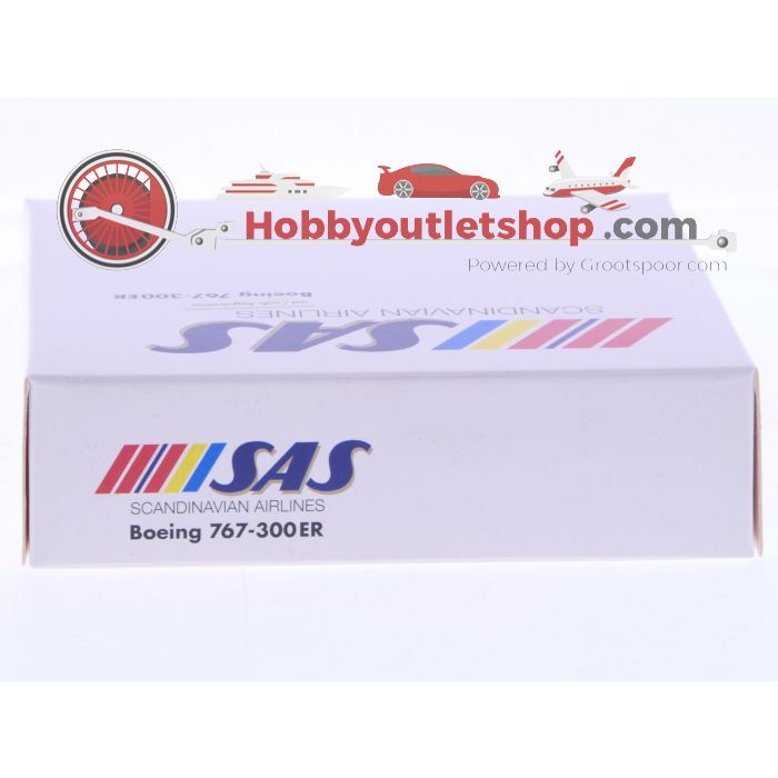 Schaal 1:500 Herpa 502719 SAS - Scadinavian Airlines Boeing 767-300ER Reg. SE-DOC #7116