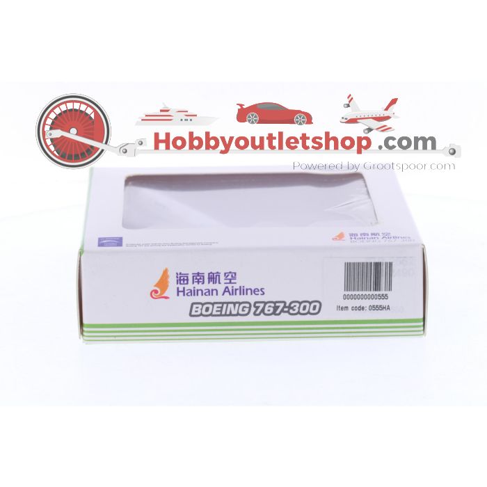 Schaal 1:500 Sky 500 0555HA Hainan Airlines Boeing 767-300 Reg. B-2562 #7124