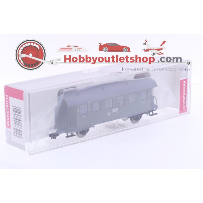 Schaal H0 Fleischmann 2 x 5002 01K en 5003 01K rijtuigenset 3-delig van de DB #6703