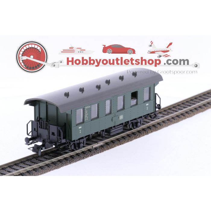 Schaal H0 Roco 2 x 44223 en 1 x 54225 personenrijtuigen set 3-delig van de DB #6705