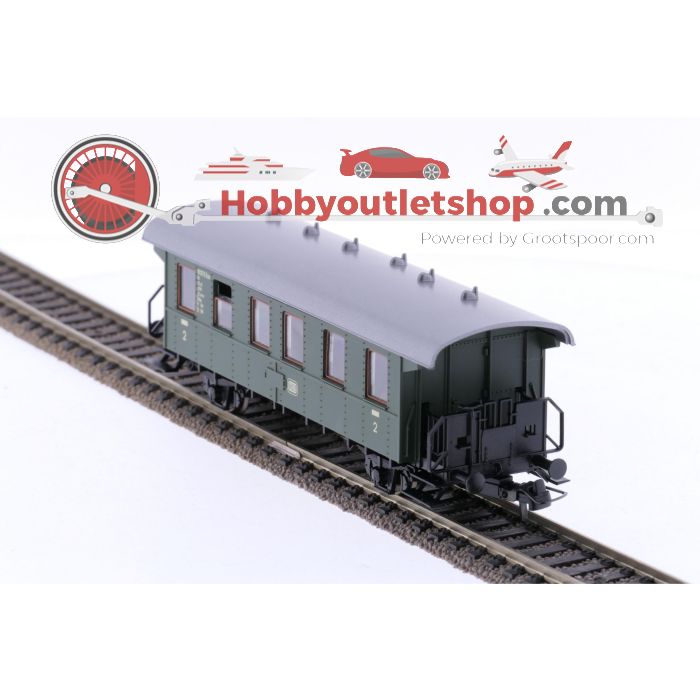 Schaal H0 Hobby line (Roco) 54223 rijtuigenset 3-delig van de DB #6706