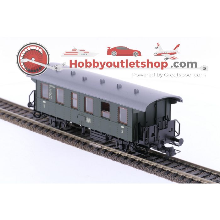 Schaal H0 Hobby line (Roco) 54223 rijtuigenset 3-delig van de DB #6706