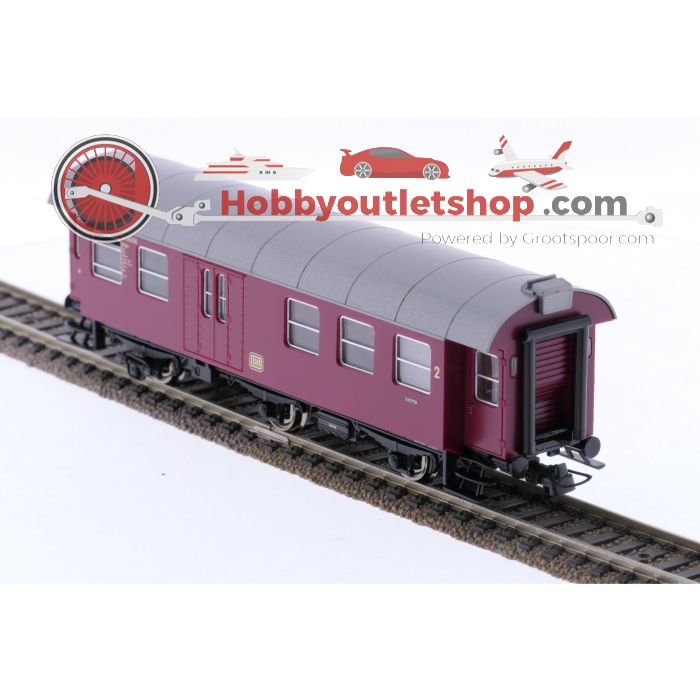 Schaal H0 Roco 74125 2-tlg. Set: Umbauwagen 2e kl. en 2e kl. met bagageafdeling #6709 - sku: 20250115031823 - Gebraucht - Neuer Zustand - Bild 5