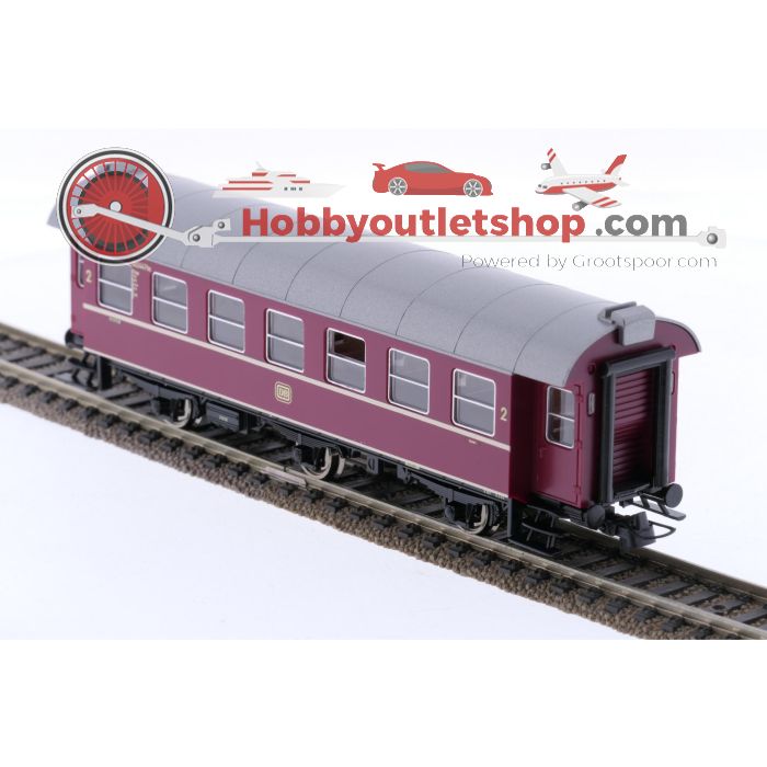 Schaal H0 Roco 74125 2-tlg. Set: Umbauwagen 2e kl. en 2e kl. met bagageafdeling #6709 - sku: 20250115031823 - Gebraucht - Neuer Zustand - Bild 8