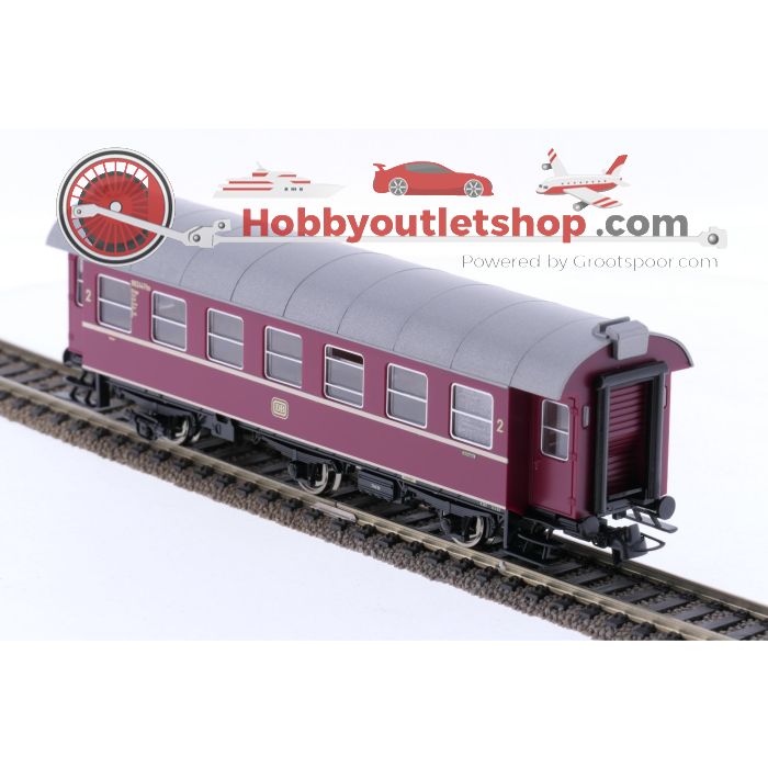 Schaal H0 Roco 74125 2-tlg. Set: Umbauwagen 2e kl. en 2e kl. met bagageafdeling #6709 - sku: 20250115031823 - Gebraucht - Neuer Zustand - Bild 10