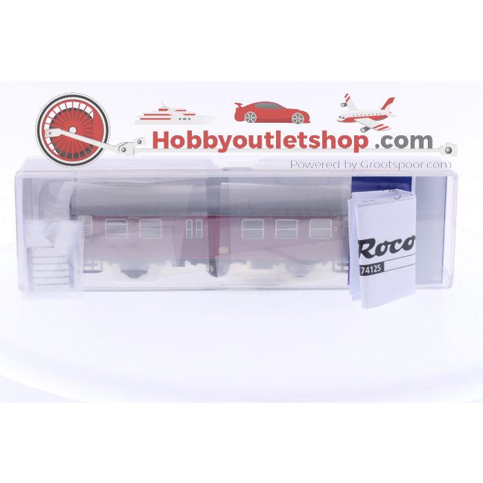 Schaal H0 Roco 74125 2-tlg. Set: Umbauwagen 2e kl. en 2e kl. met bagageafdeling #6709 - sku: 20250115031823 - Gebraucht - Neuer Zustand - Bild 12