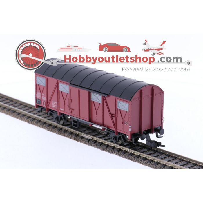 Schaal H0 Fleischmann 5330 en 5331 gesloten goederen wagen set van 2 #6710