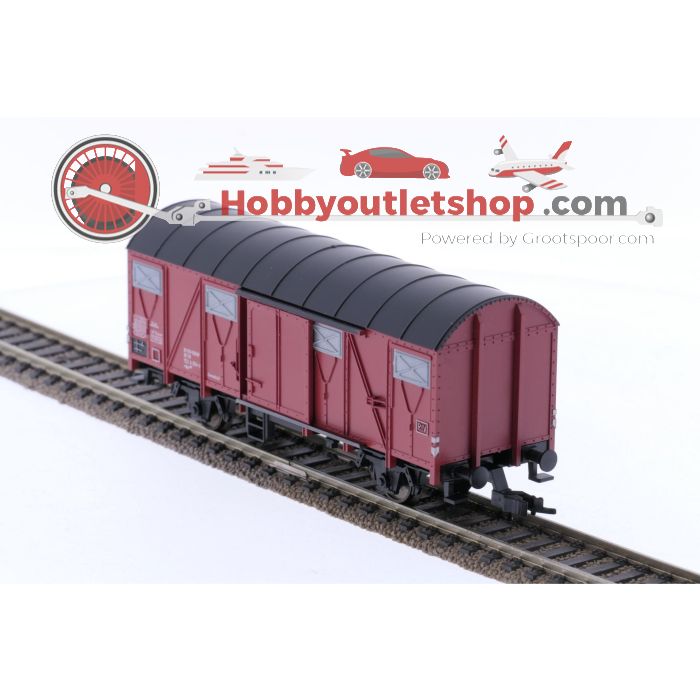 Schaal H0 Fleischmann 5330 en 5331 gesloten goederen wagen set van 2 #6710