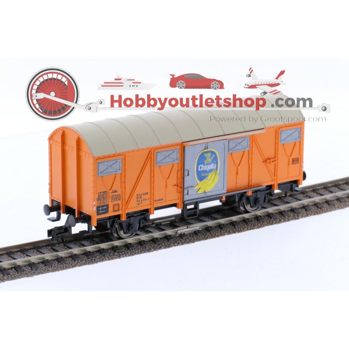 Schaal H0 Fleischmann 5330 en 5331 gesloten goederen wagen set van 2 #6710