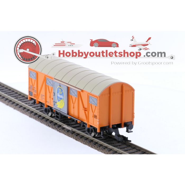 Schaal H0 Fleischmann 5330 en 5331 gesloten goederen wagen set van 2 #6710