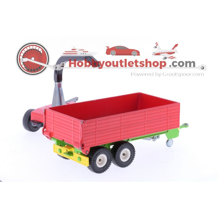 Schaal 1:32 Siku 2256 en 2413 Farmer serie Deutz hakselaar en kiepwagen #6719 - sku: 20250116114040 - Gebruikt - Goede staat - Afbeelding 3